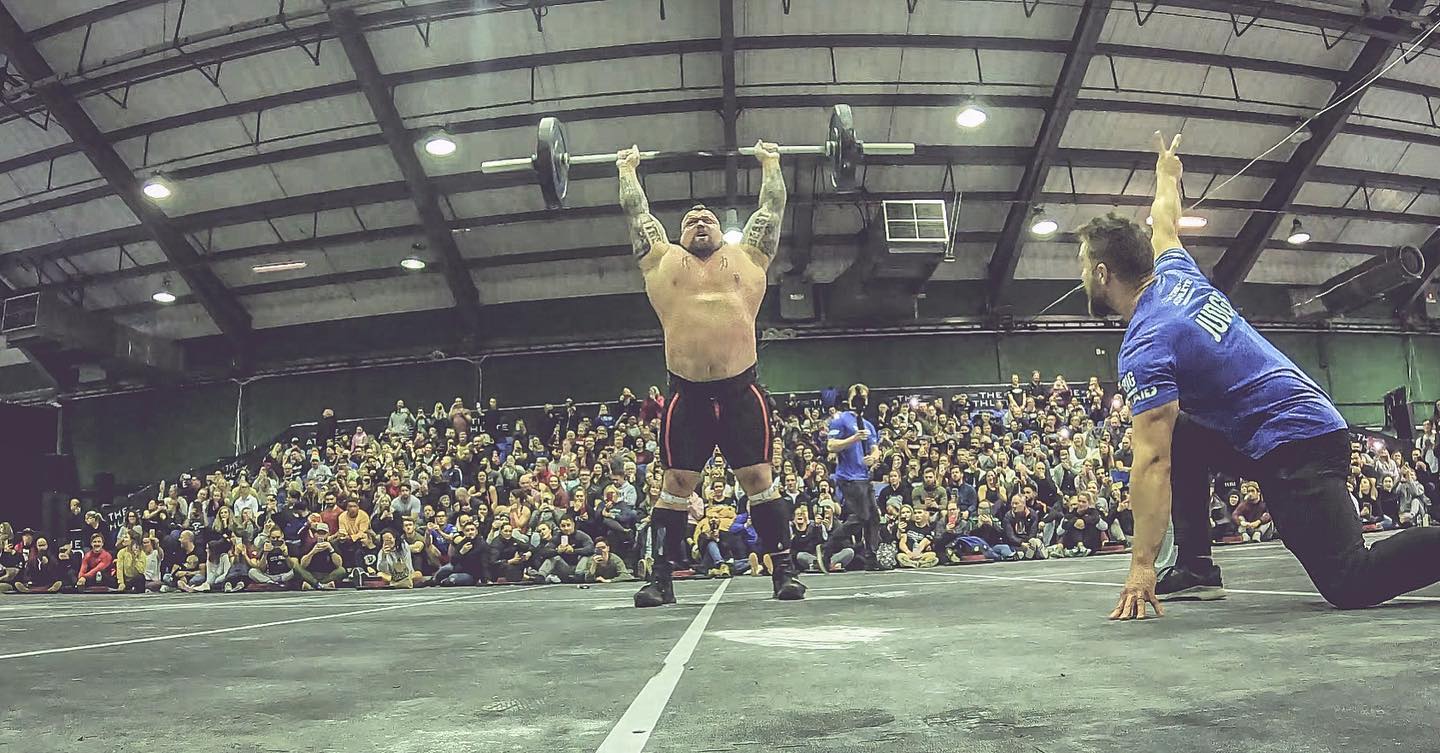 Eddie Hall Smashes CrossFit ‘Isabel’ WOD at European Championships