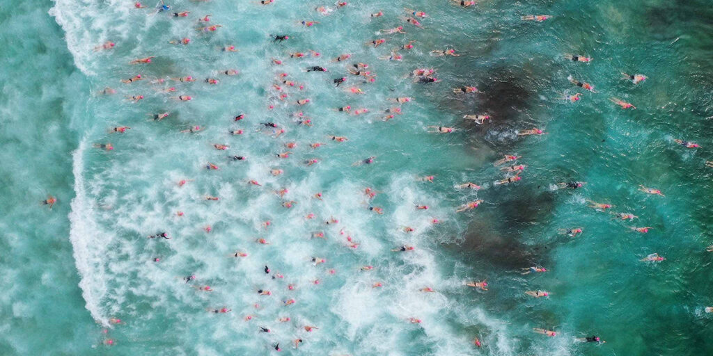 ocean swimming