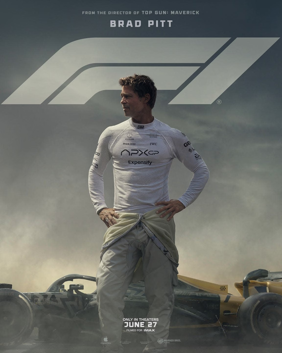 Yes, that really is a 60-year-old behind the wheel at Formula 1 speeds.