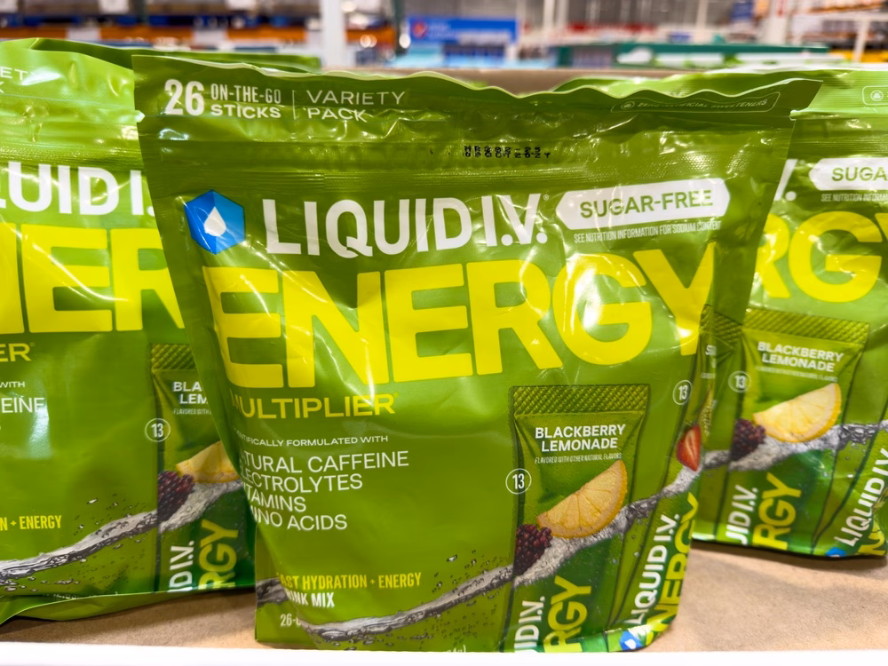 Packet of supplement