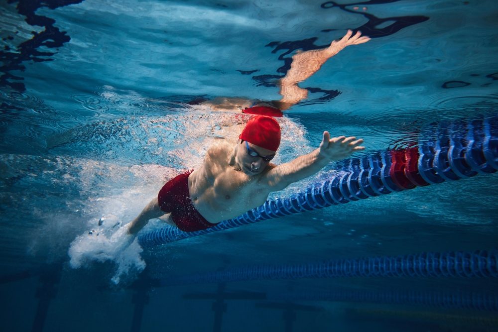 Man swimming