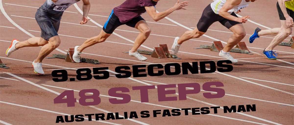 Australia’s Fastest Man Took 48 Steps to Run 100m. Here’s Why That Matters