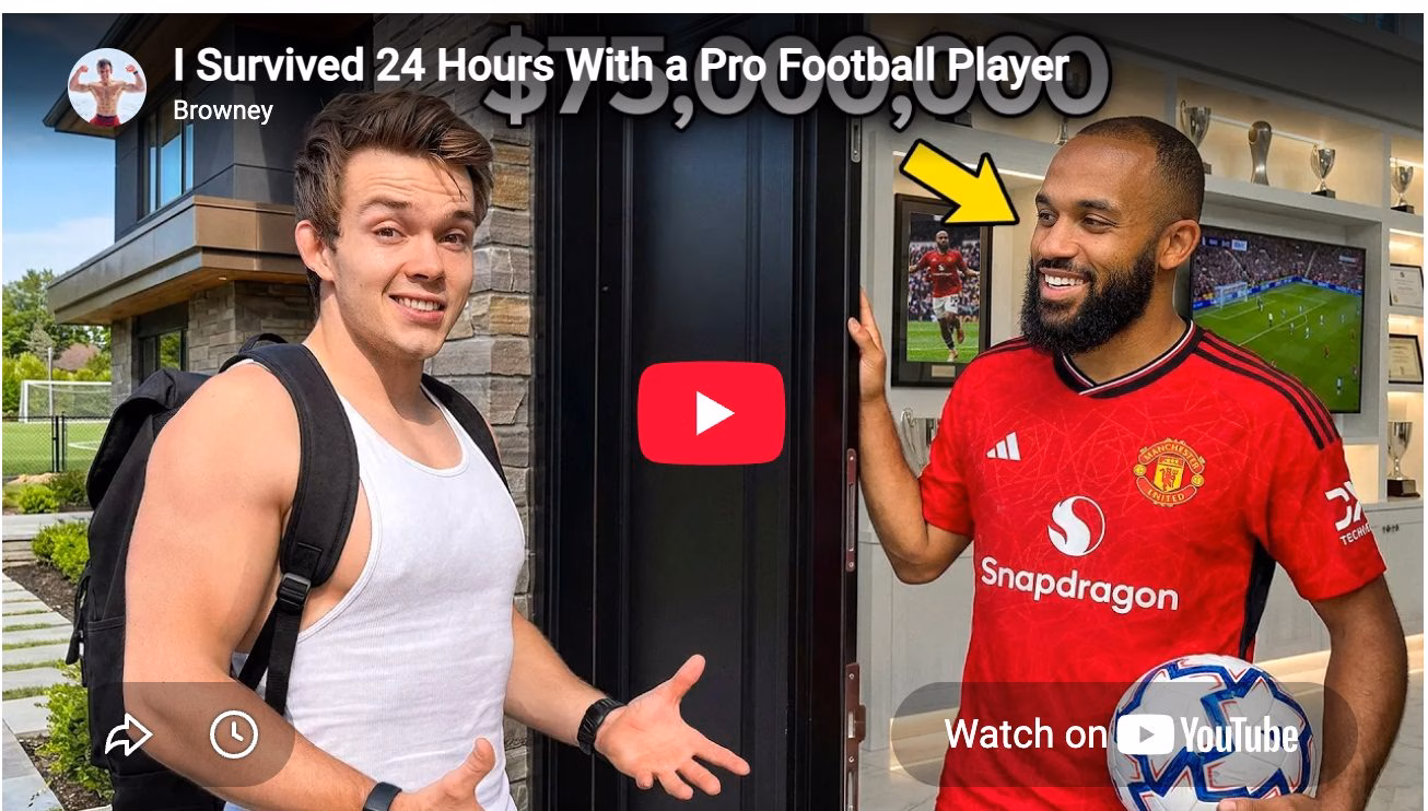 Browney Spent 24 Hours Training With Bryan Mbeumo. Here’s What He Found