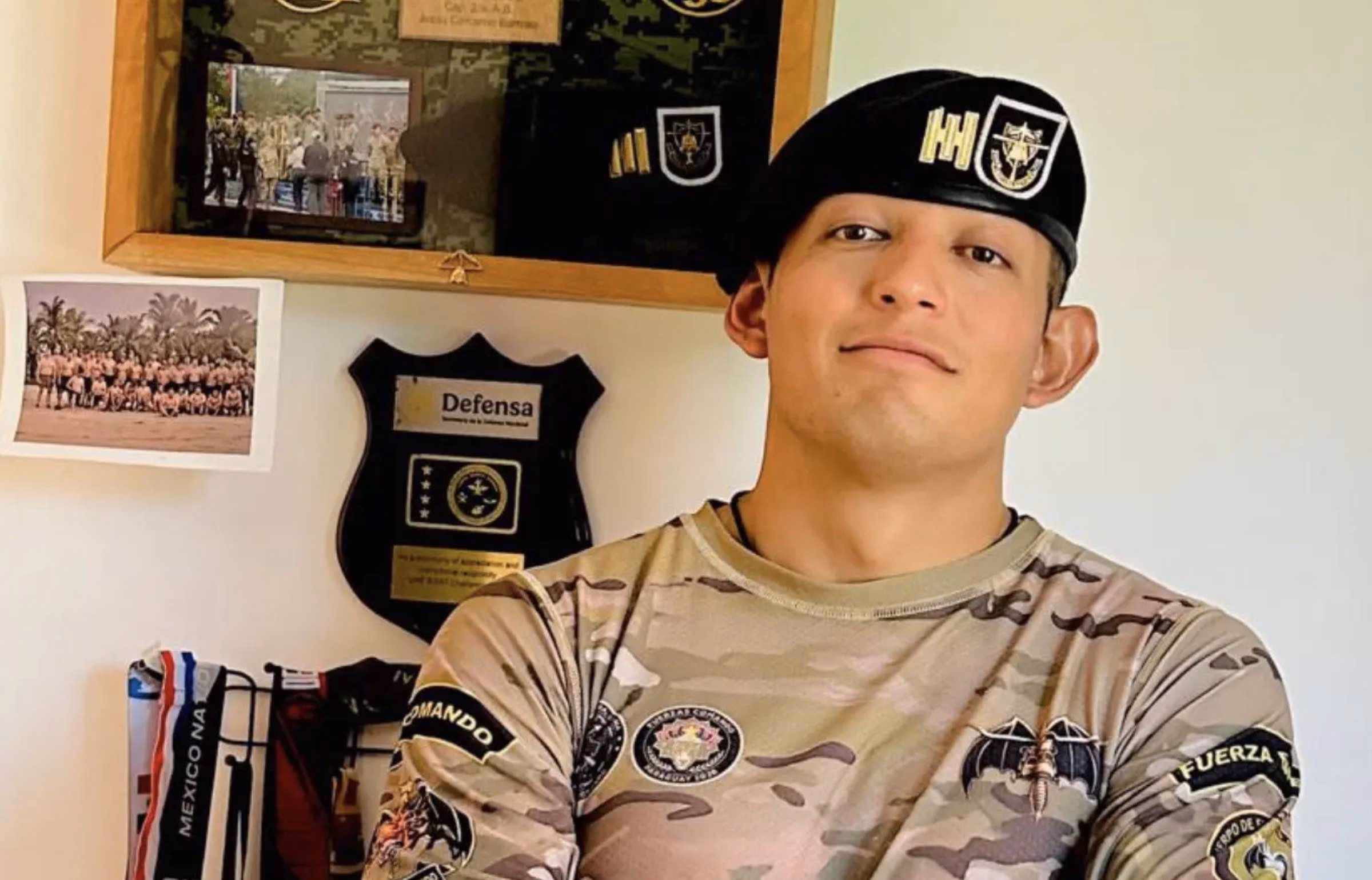 Jesús Cárcamo: the army captain who finished runner-up on Physical 100: Mexico