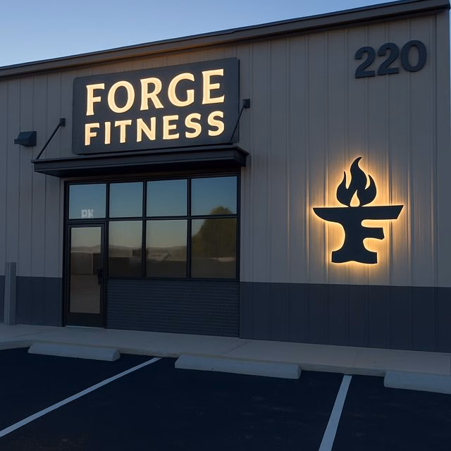 Forge Fitness storefront in Eagle, Idaho