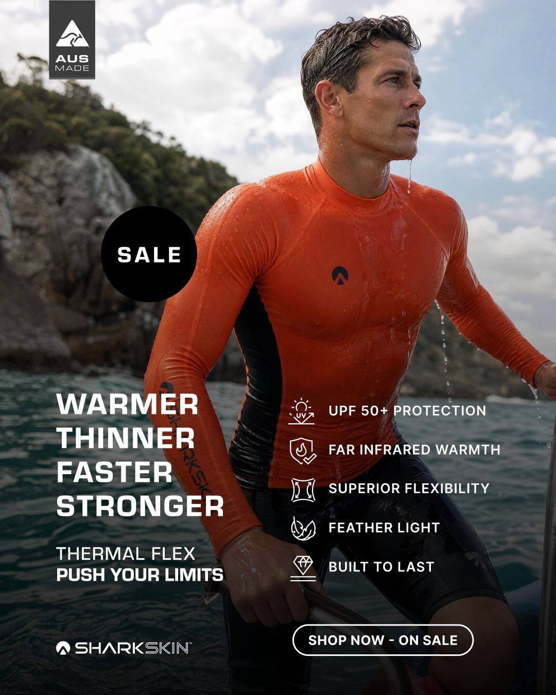 Sharkskin Thermal Flex technical waterwear