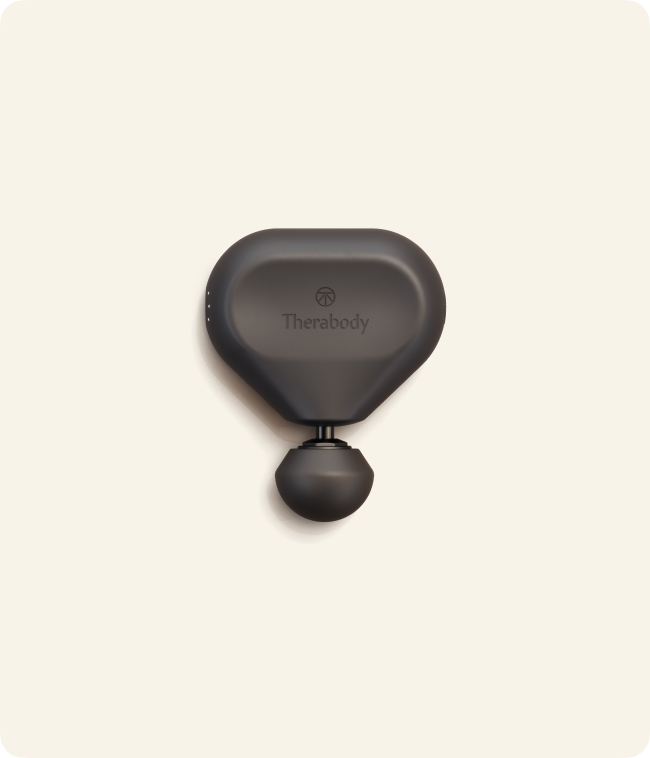Black Theragun Mini 3rd gen massage gun by Therabody