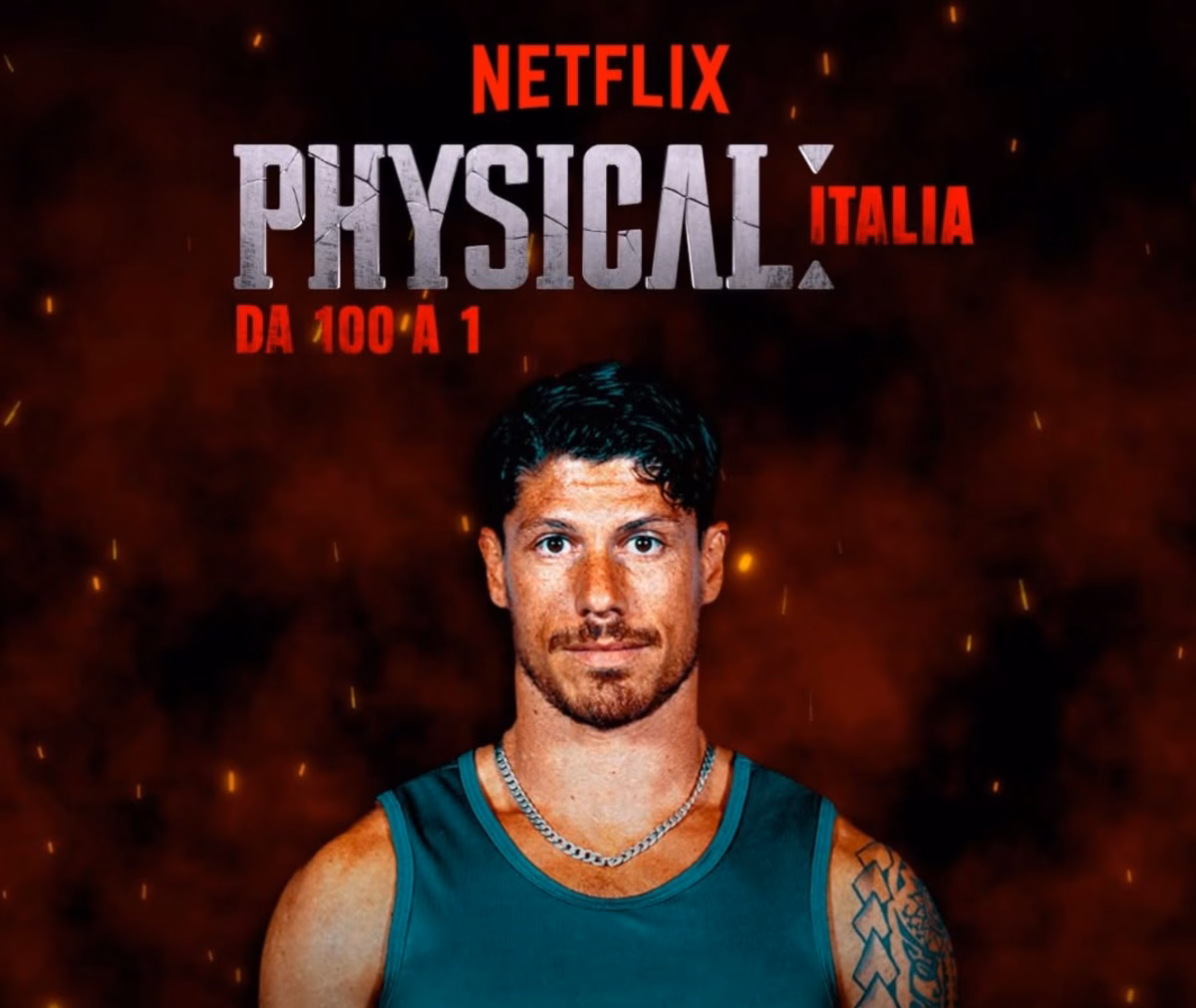 Matteo Sartori: the footballer who finished third on Physical 100: Italy